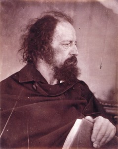Photographic portrait of Alfred, Lord Tennyson by Julia Margaret Cameron (1865)