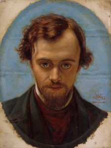 Portrait of Dante Gabriel Rossetti (William Holman Hunt, 1850)