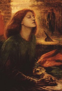 Beata Beatrix (Dante Gabriel Rossetti, 1863)