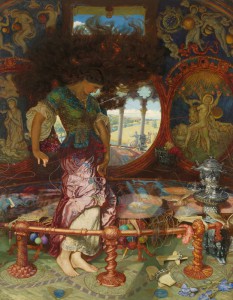 The Lady of Shallott (William Holman Hunt, 1905)