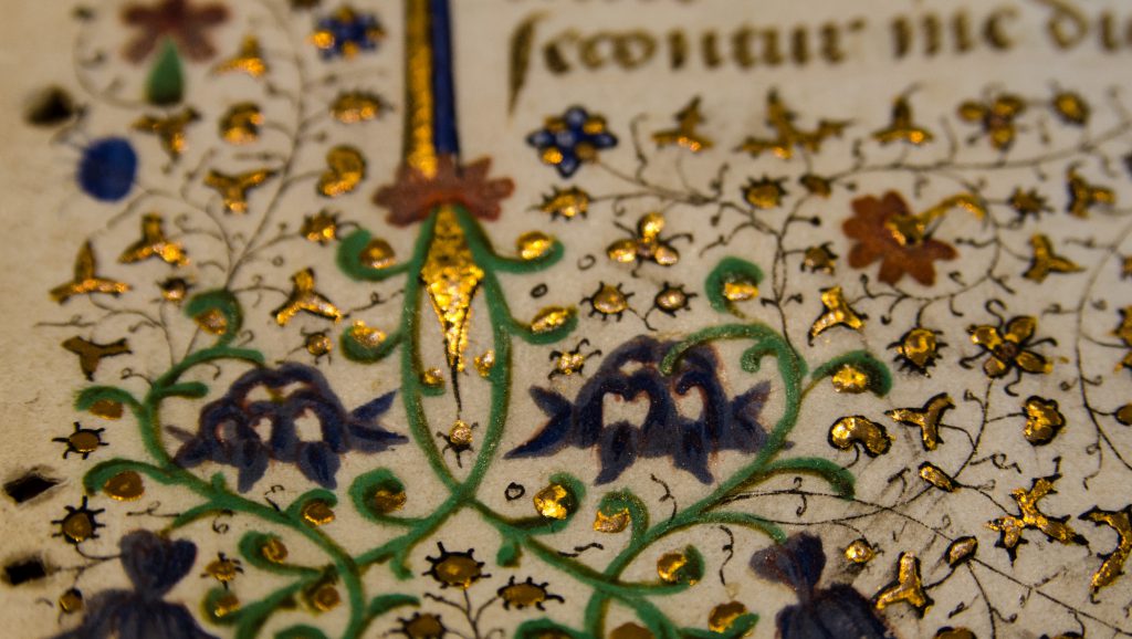 A bit of beauty from the Hargrett Hours