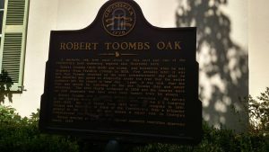 Sundial Photo Courtesy of OnlineAthens. Photo of Robert Toombs Oak marker by Kaitlin Dotson