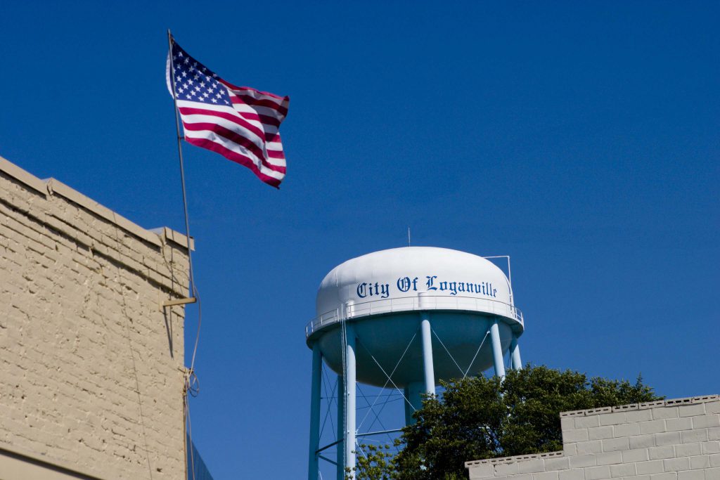 City of Loganville Water Tower, Canon 24-70 2.8L