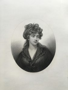 Amelia Opie, Engraving from a John Opie Portrait (c. 1803)