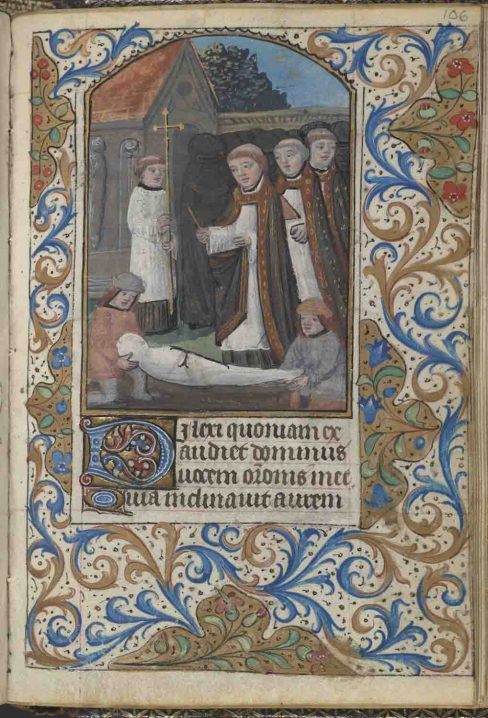 Boston College, John J. Burns Library. Connolly Book of Hours: MS.1986.097> 106r