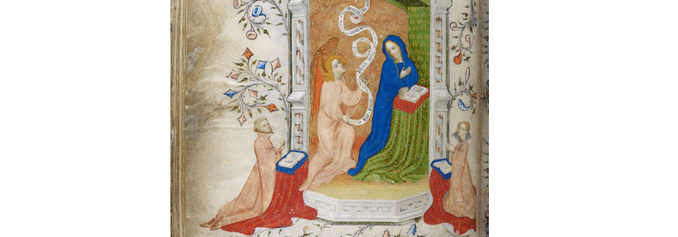 Folio 23.v, Beaufort Beauchamp Book of Hours, British Library Royal MS 2 A XVIII Show link URL Print 
