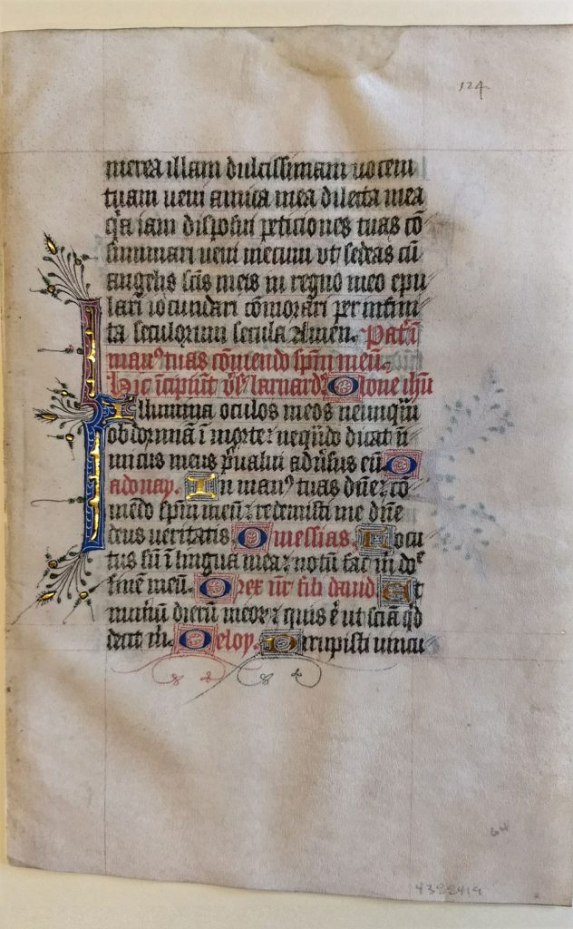 Fragment of the Cotterell-Throckmorton Hours