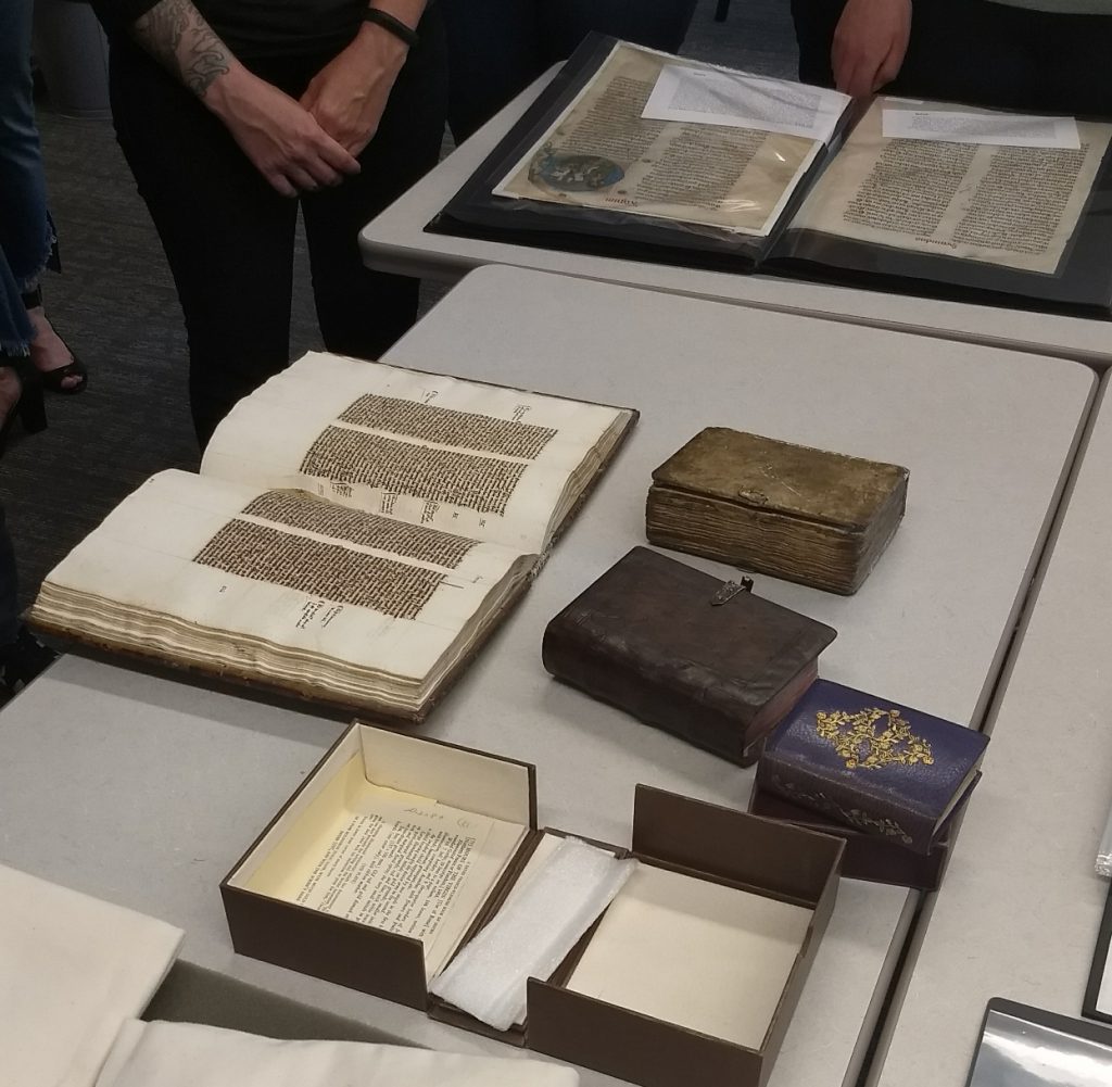 Medieval books and fragments